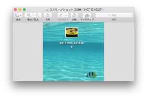 スクリーンショットmac