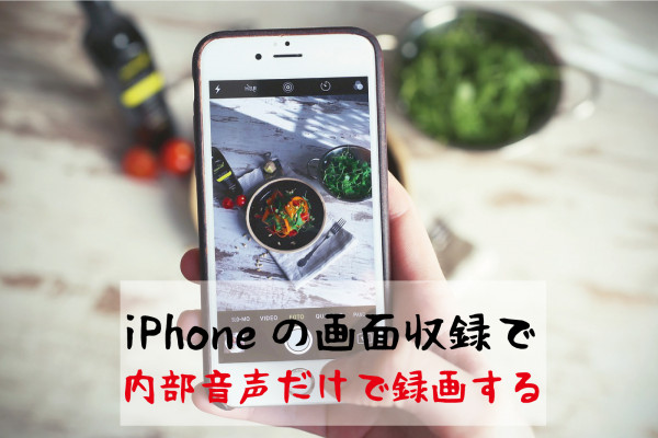 Iphoneの画面録画で内部音声のみにする方法 Masamedia